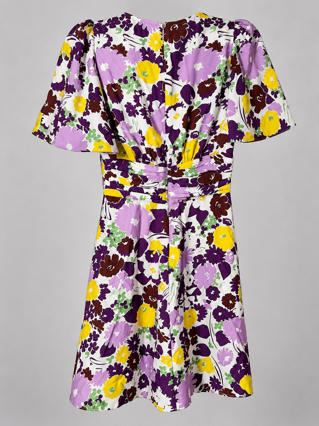 Kate Spade Floral Mini Dress Defaced